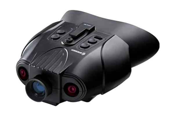 Bresser  Binoculaire Digitaal nachtzichtapparaat, 3 x met digitale zoomfunctie, inschakelbare infraroodverlichting, groot display