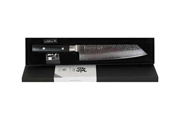 Yaxell  352420 ZEN Damaskkniv ZEN – kiritsuke kockkniv art. 35534–20 cm blad – Mikarta handtag