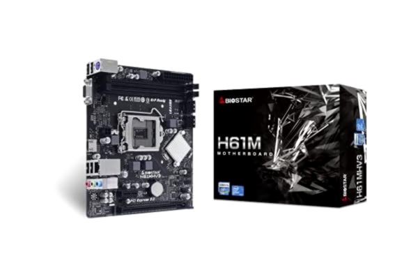 Biostar BIOSTAR Tillbehör PC och bärbara datorer Brand Modell moderkort 1155 H61MHV3 MATX