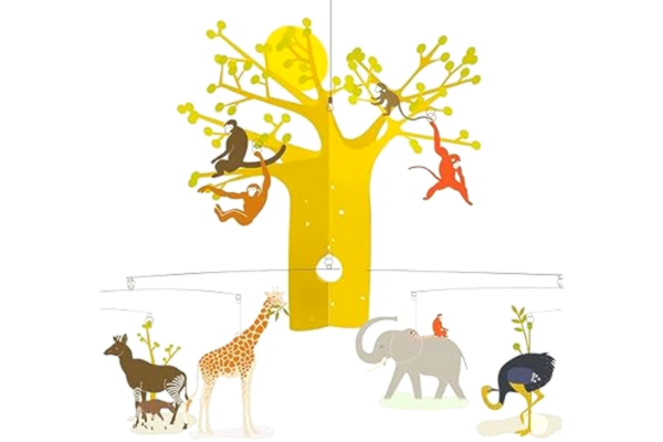 Djeco  - dekoration - African Savane mobil