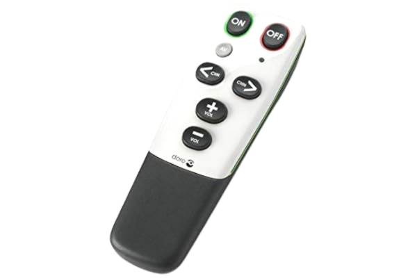 Doro  4353 Handleeasy Universal Fjärrkontroll, Svart, En Storlek