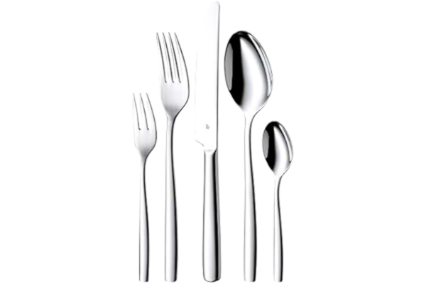 WMF  1272916040 Bestickset för 12 Personer, Silver, 30 Delar