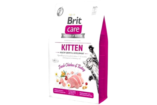 Brit BRIT Care Grain Free Kitten Healthy Growth med kyckling och kalkon 2 kg