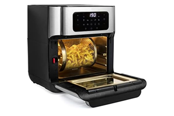 Princess  Hot Air Fryer, Without Accessory Set, 10l, Stainless steel