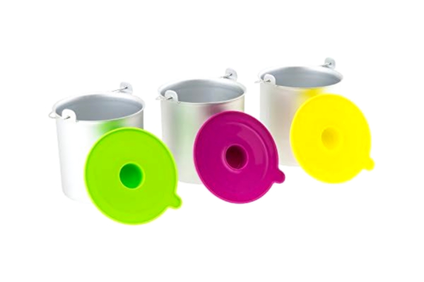 H.koenig H.Koenig BO318 Set Gelateria HF180 1 L, 3 stuks, roestvrij staal