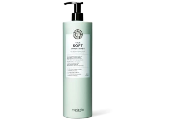 Maria Nila  True Soft, Balsam 1000 ml, För torrt hår, Arganolja återfuktar & minskar frissighet, 100% Vegan & sulfat-/parabenfri