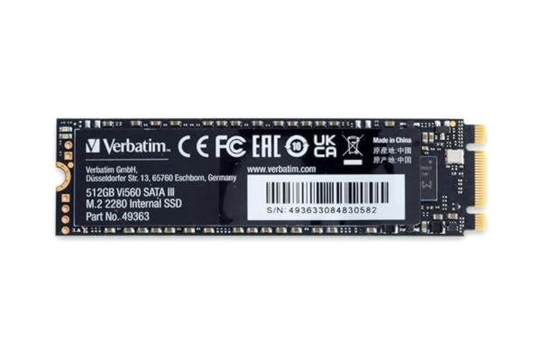 Verbatim  Vi560 S3 Sata 3 M.2 2280 Ssd 512gb Ssd One Size