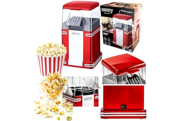 Camry camry Popcornmakare, röd, flerfärgad, en storlek