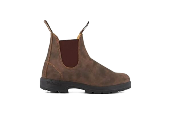 Blundstone  Unisex Volwassenen Klassieke Serie Lederen Chelsea Enkellaarzen, Rustiek Bruin, 43.5 EU