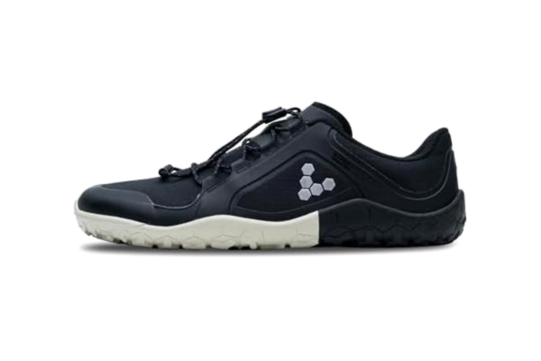 VivoBarefoot VIVOBAREFOOT Primus Trail III All Weather FG, damskor med barfota fast marklampa, Obsidian, 5 UK Wide