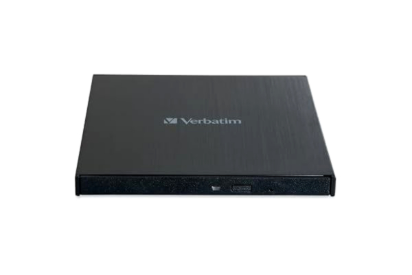 Verbatim  43890 Extern Slimline Mobile USB 3.0 Blu-ray Writer, Svart