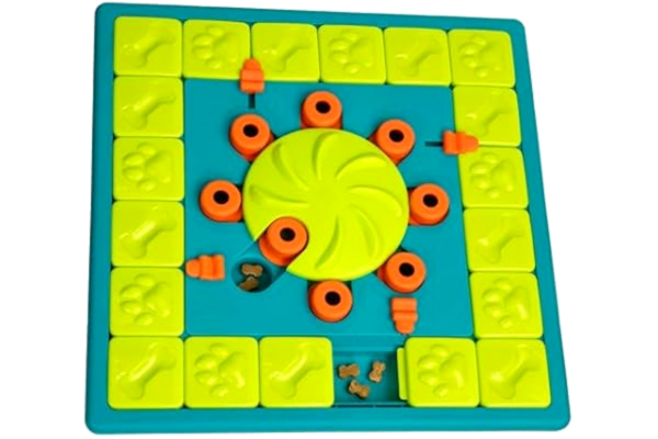 Nina Ottosson Outward Hound Nina Ottosson Dog Puzzle 69663 Leksak för hund, Flerfärgad, Nivå 4 (Expert)