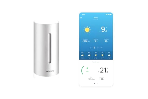 Netatmo  Smart Extra Inomhusmodul till Netatmo Väderstation, NIM01-WW