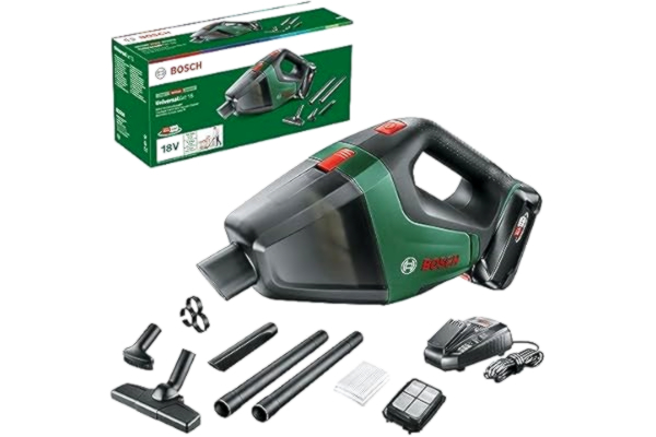 Bosch  sladdlös dammsugare UniversalVac 18 2,5 Ah batteri, 18 voltssystem, i kartong