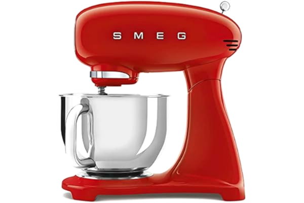 SMEG Smeg Robot Pâtissier Rouge 800W 4,8L SMF03RDEU