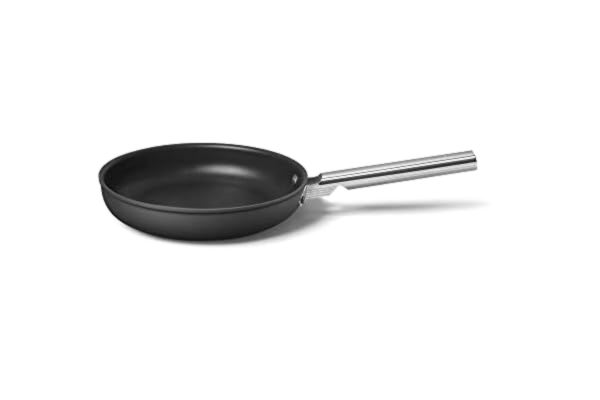 SMEG Smeg CKFF2601BLM Stekpanna 26 cm Svart, Non-Stick, Aluminium, Patenterad bas