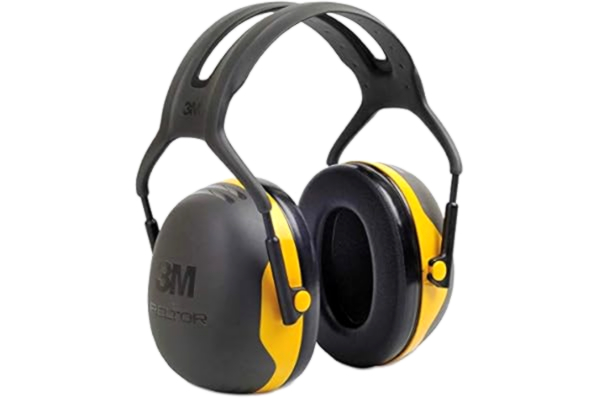 3M  Peltor Kapselhörskydd X2A pannfäste SNR 31 dB svart och gul