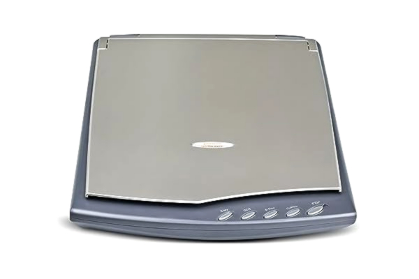 Plustek  OpticSlim 2610 Plus flatbäddsskanner (1200 dpi, A4, USB 2.0) inklusive DocAction, Windows och Mac-kompatibel