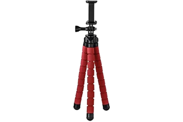 Hama  Statief"Flex" voor smartphone en GoPro, 26 cm, rood