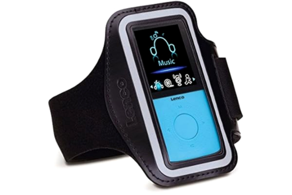 Lenco  PODO-153 - MP3 - Schwarz - Blau - Flash-Medien - MicroSD (TransFlash) - TFT - MP3 (PODO-153B)