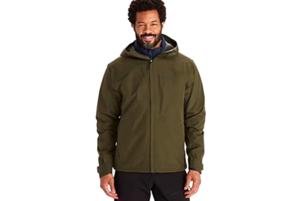 Marmot  Men's Minimalist Jacket New, Waterproof GORE-TEX Jacket, Lightweight Rain Jacket, Windproof Raincoat, Breathable Windbreaker, Ideal for Running and Hiking, Nori, S