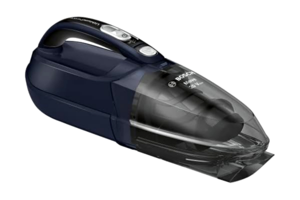 Bosch  Move Max BHN20L - Sladdlös Handdammsugare 20V med PowerBrush och Cyclonic Airflow system, uppladdingsbar, tvättbart filter, blå