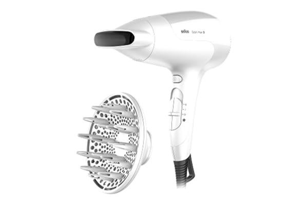 Braun  Hiustenkuivaaja Satiinihiukset 3 HD385 + diffuusori - 2000 W