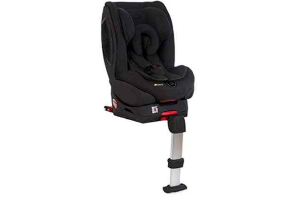 Hauck  609163 Varioguard Plus achterwaarts gericht autostoeltje Groep 0/1 met Isofix Base vanaf de geboorte tot 18 kg, 5-punts harnas, zijbescherming, verstelbare hoofdsteun, 41 x 50 x 72 cm, zwart