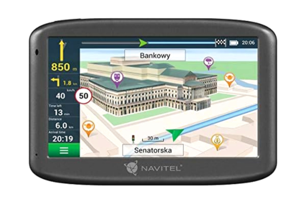 Navitel  E505M Système de Navigation avec écran 5" et Cartes de Vie d'europe avec Support magnétique