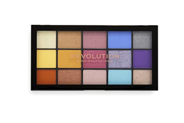 Makeup Revolution , Reloaded, ögonskuggspalett, Spirited Love, 15 nyanser, 16,5 g