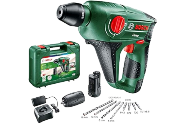 Bosch  Akkuborehammer Uneo 12 2x2,5ah - 060398400E