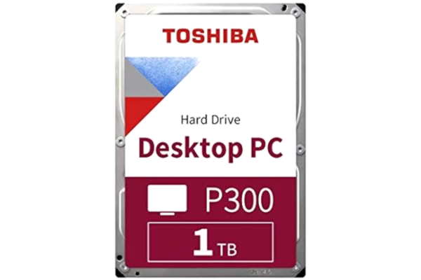 Toshiba  HDWD110EZSTA P300 Interne Harde Schijf, 3.5", SATA, Retail Box Kit, 1TB