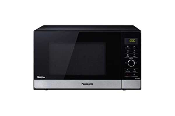 Panasonic  NN-GD38 - Mikrobølgeovn med grill - 23 liter - 1000 W - rustfrit stål/sort