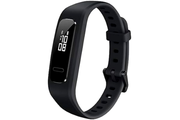 Huawei  Opaska na nadgarstek do fitnessu Band 3e – czarna (noszenie wielu metod, 5 ATM, użytkowanie do 21 dni)