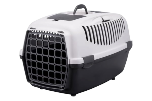 Trixie TRIXIE Capri 3 T39831 Transportlåda, Grå, Svart, 40 × 38 × 61 cm