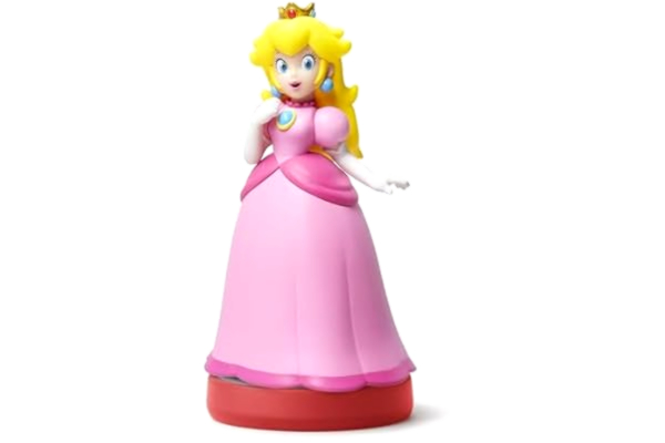 Nintendo  amiibo Super Smash Bros. Collection Peach figur, Flerfärgad, Singel