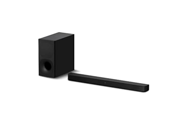 Sony  2.1-kanal HT-S400 Soundbar med en kraftfull trådlös subwoofer, Bluetooth och X-Balanced högtalarteknologi, svart, HTS400.CEL