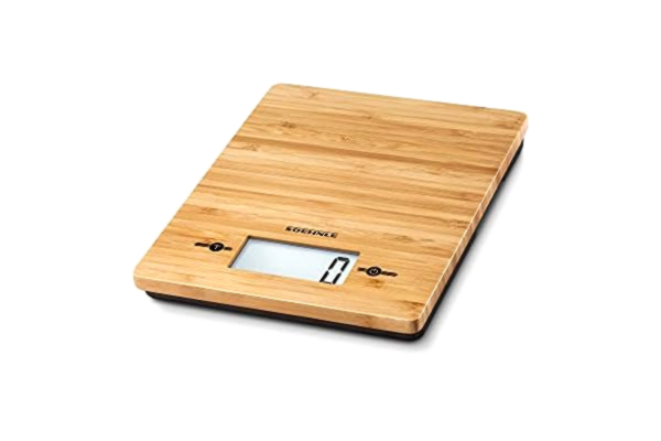 Soehnle  66308 Bilancia da Cucina Digitale Con Display LCD, Marrone