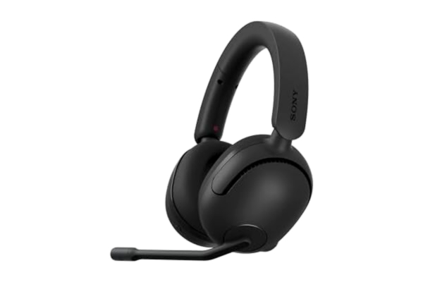 Sony  INZONE H5 - trådlöst spelheadset, 360 rumsligt ljud för spel, bekväm passform, 28 timmars batteritid, låg latens, mikrofon med AI, PC & PS5-kompatibel - svart