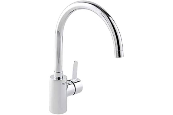 Grohe  Eurosmart Cosmopolitan DN 15 Kökblandare med Spak Med Svängbar Pip, L-Storlek, Krom