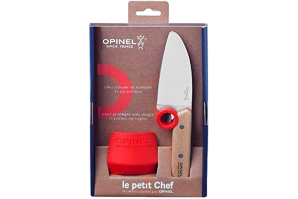 Opinel  Le Petit Chef, Köksknivset, Två Delar, Grå, 26