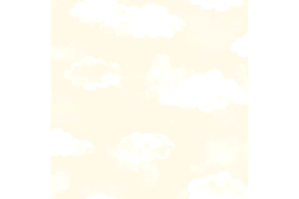 Galerie  G78356 Tiny Tots 2 moln tapeter, beige, 10 m x 53 cm