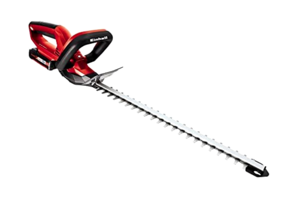 Einhell  GE-CH 1846 Li Power X-Change 18V Cordless Hedge Trimmer With Battery and Fast Charger | 46cm (18 Inch) Cutting Length, Laser-Cut Diamond-Ground Steel Blades | Hedge Cutter Kit