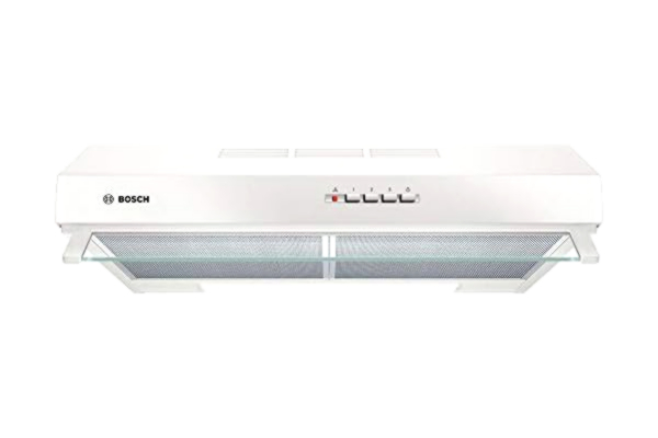 Bosch  DUL63CC20 Visirhuva Series 4 infälld, 1 motor och 3 sughastigheter, LED-belysning, 60 cm, 146 W, rostfritt stål
