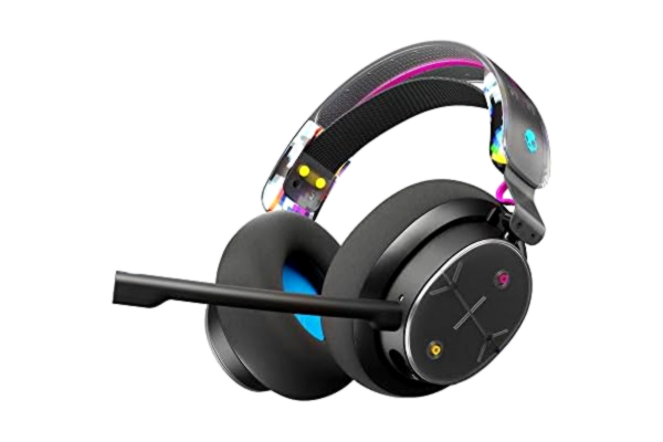 Skullcandy  PLYR Wired/Wireless Over-Ear Gaming Headset för PC, PlayStation, PS4, PS5, Xbox, Nintendo Switch