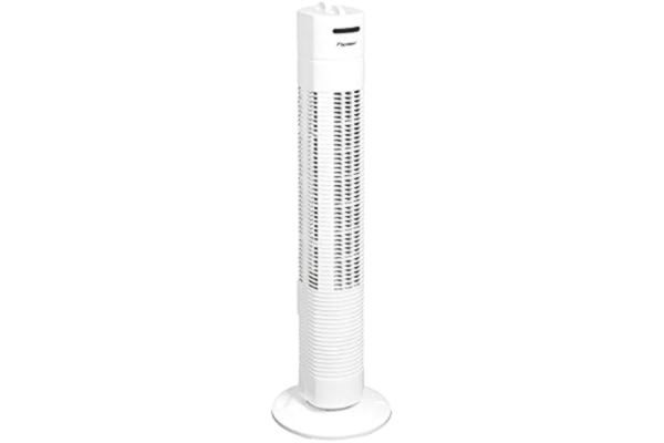 Bestron  Ventilateur colonne oscillant, Hauteur : 75 cm, 35 W, Blanc