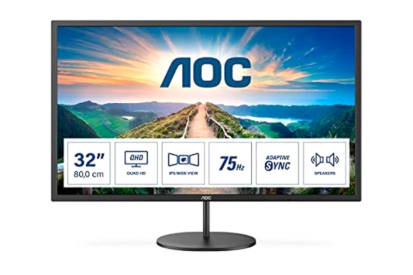 AOC 32" AOC Q32V4 - 2560x1440 - 75Hz - IPS