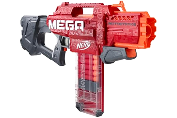 NERF Hasbro Mega Nerf E6474 Leksakspistol, Flerfärgad, Från 5 år