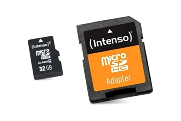 Intenso  Micro SDHC Class 10 3413480 Minneskort, Svart 32 GB