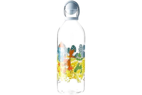 RIG-TIG Rig-Tig Vattenkaraff Cool-It Moomin Sky, karaff, borosilikatglas, blå, 1,5 l, Z00703-7